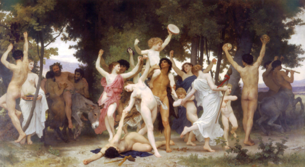La jeunesse de Dionysos, 1884