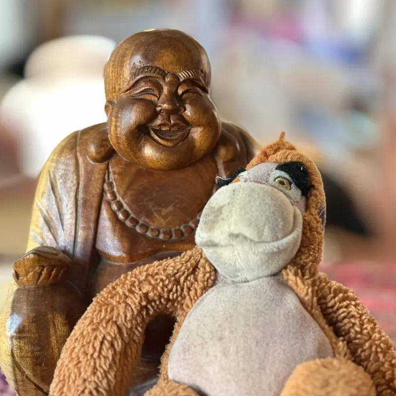 bouddha-rieur-laurent-outang-couple-sacre-tantra-integral Le Bouddha Rieur et Laurent Outang, couple sacré de Tantra Intégral